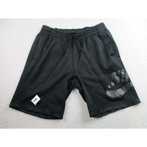 2/$15 Nike SB Shorts Mens Large Black Dri-Fit Skateboarding Athletic Drawstring - Picture 1 of 12